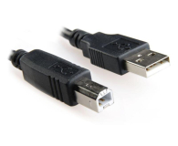 Kabel GEMBIRD KABEL USB 2.0 A-B M/M 3M CZARNY CCP-USB2-AMBM-10